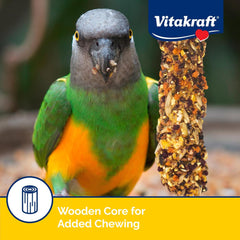 Vitakraft Crunch Sticks Apricot & Cherry Flavor Bird Treat for Parrots