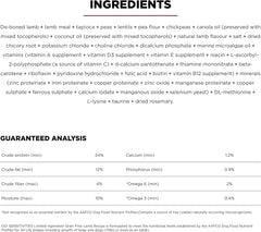 Go! Solutions Sensitivities Limited Ingredients, Grain-Free Dry Dog Food, Lamb Recipe for Sensitive Stomach