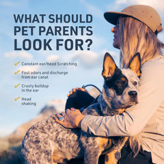 Veterinary Formula Clinical Care Ear Therapy – Cat and Dog Ear Cleaner to Help Soothe Itchiness and Cleans The Ear Canal from Debris and Buildup That May Cause Infection