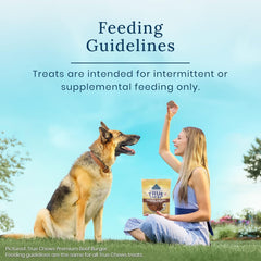True Chews - Blue Buffalo True Chews Premium Jerky Cuts Dog Treats, Made in the USA with Natural Ingredients, Beef