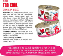 Weruva Best Feline Friend (B.F.F.) Tuna Too Cool with Red Meat Tuna in Gelee Cat Food