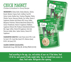Weruva Cats in The Kitchen, Chick Magnet with Chicken & Mackerel in Gravy Cat Food