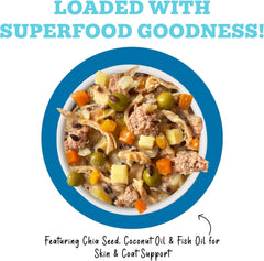 Weruva Awesome Shiny Wet Dog Food, Chicken & Brown Rice with Veggies