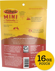 Zuke’s Mini Naturals Dog Training Treats for Dogs of All the Sizes, Pet Treats made with Real Peanut Butter