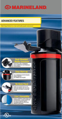 MarineLand Magnum Polishing Internal Canister Filter, For aquariums Up To 97 Gallons, 10.5 IN