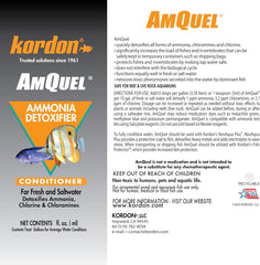 KORDON #31275 AmQuel Ammonia Control & Detoxifies Chloramine for Aquarium, 5-Gallon