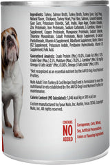 Nulo Grain-Free Turkey & Cod Recipe Adult Trim Wet Canned Dog Food, 13 Ounce, 12 Cans