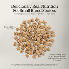 Now Fresh Grain-Free Small Breed Senior Dry Dog Food with Turkey, Salmon & Duck, Premium Kibble Made with Real Meat & Fish, Chicken-Free, Added Glucosamine & Chondroitin for Healthy Joints