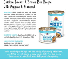 Weruva Awesome Shiny Wet Dog Food, Chicken & Brown Rice with Veggies