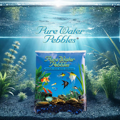 Midnight Glo Aquarium Gravel - 5 lbs - Non-Toxic, Colorfast, Vibrant Substrate for Aquariums, Terrariums, Ponds & Crafts