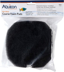 Aqueon Canister Filter Media Foam Pad, Black