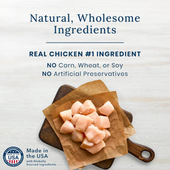 True Chews - Blue Buffalo True Chews Premium Morsels Natural Dog Treats, Chicken 11 oz bag