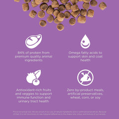 Go! Solutions Carnivore, Grain-Free, Protein Rich Dry Cat Food, Chicken, Turkey and Duck Recipe