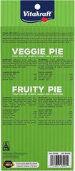 Vitakraft Veggie & Fruity Pie Treat for Pet Rabbits, Guinea Pigs, and Hamsters
