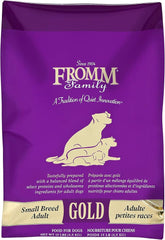 Fromm Small Breed Adult Gold Premium Dry Dog Food - Dry Adult Dog Food for Small Breeds - Chicken Recipe