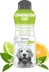 TropiClean Perfect Coat Shampoo for Dogs 16oz