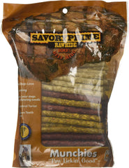 Savory Prime Rawhide Supreme Rawhide Stick Beef/Liver (100 Pack), 5"
