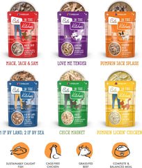 Weruva Cats in the Kitchen, Pantry Party Pouch Variety Pack in Gravy Cat Food