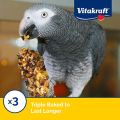 Vitakraft Crunch Sticks Apricot & Cherry Flavor Bird Treat for Parrots