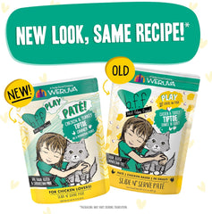 Weruva B.F.F. Play - Best Feline Friend Paté Lovers, Aw Yeah!, B.F.F. PLAY - Best Feline Friend Paté Lovers, Aw Yeah!, Chicken & Turkey Tiptoe with Chicken & Turkey& Tuna Til' Then with Chicken & Tuna (Copy)