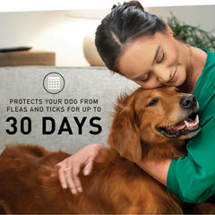 Flea And Tick Prevention For Dogs, Repellent, Treatment, and Control, Fast Acting Waterproof Topical Drops for Small, Medium and Large Dog and Puppies, 3 Monthly Doses