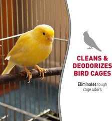 Natrue's Miracle Bird Cage Cleaner, Cleans and Deodorizes Bird Cages Without Irritation, 24 oz Spray
