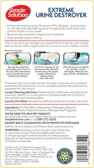 Simple Solution Extreme Urine Destroyer Enzymatic Cleaner | Pet Stain and Odor Remover with 2X Pro-bacteria Cleaning Power | 32 Ounces