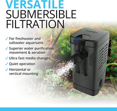 Fluval Underwater Filter, Freshwater and Saltwater Aquarium Filter