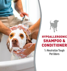 Nature’s Miracle Hypoallergenic Shampoo & Conditioner for Dogs, 16 Oz, Unscented