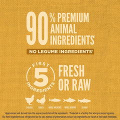 ORIJEN Amazing Grains Puppy Dry Dog Food, High Protein Dog Food for Puppies, Fresh or Raw Ingredients