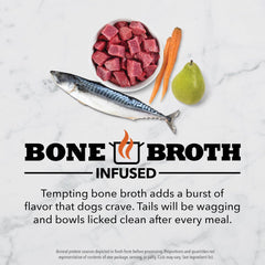 ACANA Freeze Dried Dog Food Meal & Topper, Grain Free High Protein Farm-Raised Beef Recipe