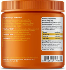 Zesty Paws Scoot Away Soft Chews - Healthy Bowel Function with Bromelain, Vita Fiber for Dogs, & Dandelion Root for Dog Digestive Support and Gut Health - 90 Soft Chews