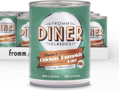 Fromm Diner Classics Paula's Chicken & Pumpkin Pate Dog Food - Premium Wet Dog Food - Chicken Recipe - Case of 12 Cans