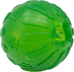 Starmark Treat Dispensing Chew Ball Tough Dog Toy, Medium/Large