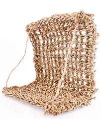 PENN-PLAX Reptology Lizard Lounger Sun Lover Basking Platform – 100% Natural Seagrass Fiber – Ideal for Bearded Dragons, Anoles, Geckos, and Other Reptiles