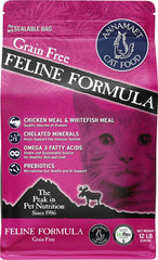 Annamaet Grain-Free Feline Formula Dry Cat Food, (Chicken & Fish), Bag