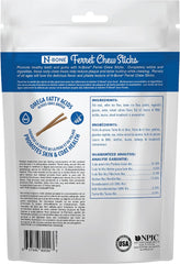 N-Bone Ferret Chew Sticks Salmon Flavor, 1.87-oz Bag