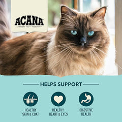 ACANA Bountiful Catch Dry Cat Food for Adult Cats, Salmon and Whole Herring Recipe, Fish Cat Food