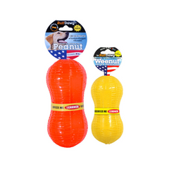 Ruff Dawg™ Peanut / Weenut Crunch Dog Toy – 6.125” for medium to large dogs