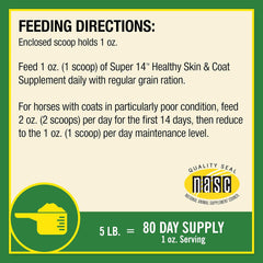 Farnam® Super 14 Healthy Skin & Coat Supplement – 5 lb