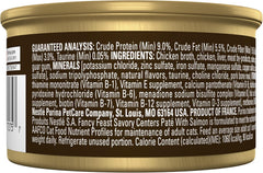 Fancy Feast Savory Centers Salmon Pate Wet Cat Food – 24 Pack 3 oz Cans