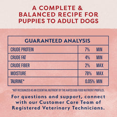 Natural Balance Ultra Premium Wet Dog Food, Beef Formula with Potatoes, Carrots & Brown Rice, 13 Ounce Can (Pack of 12)