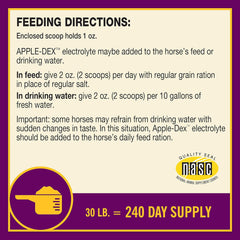 Apple-Dex Electrolytes – 30 lbs