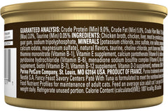 Fancy Feast Savory Centers Tuna Pate Wet Cat Food – 24 Pack 3 oz Cans