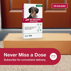 K9 Advantix™ II for Small Dogs – 2 Monthly Doses