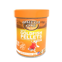 Omega One Goldfish Pellets, Sinking
