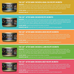 After Dark, Variety Pack, High-Protein and 100% Non-GMO Ingredients, Wet Cat Food for Adult Cats