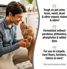 Nature's Miracle Simply Pet Stain and Odor Remover, Made with 86% Plant-Derived Surfactants
