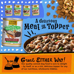 Fromm Frommbalaya Beef, Vegetable, & Rice Stew Dog Food - Premium Wet Dog Food - Beef Recipe - Case of 12 Cans
