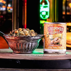 Fromm Frommbo Gumbo Hearty Stew with Chicken Sausage Dog Food - Premium Wet Dog Food - Chicken Recipe - Case of (12) 12.5 oz Cans